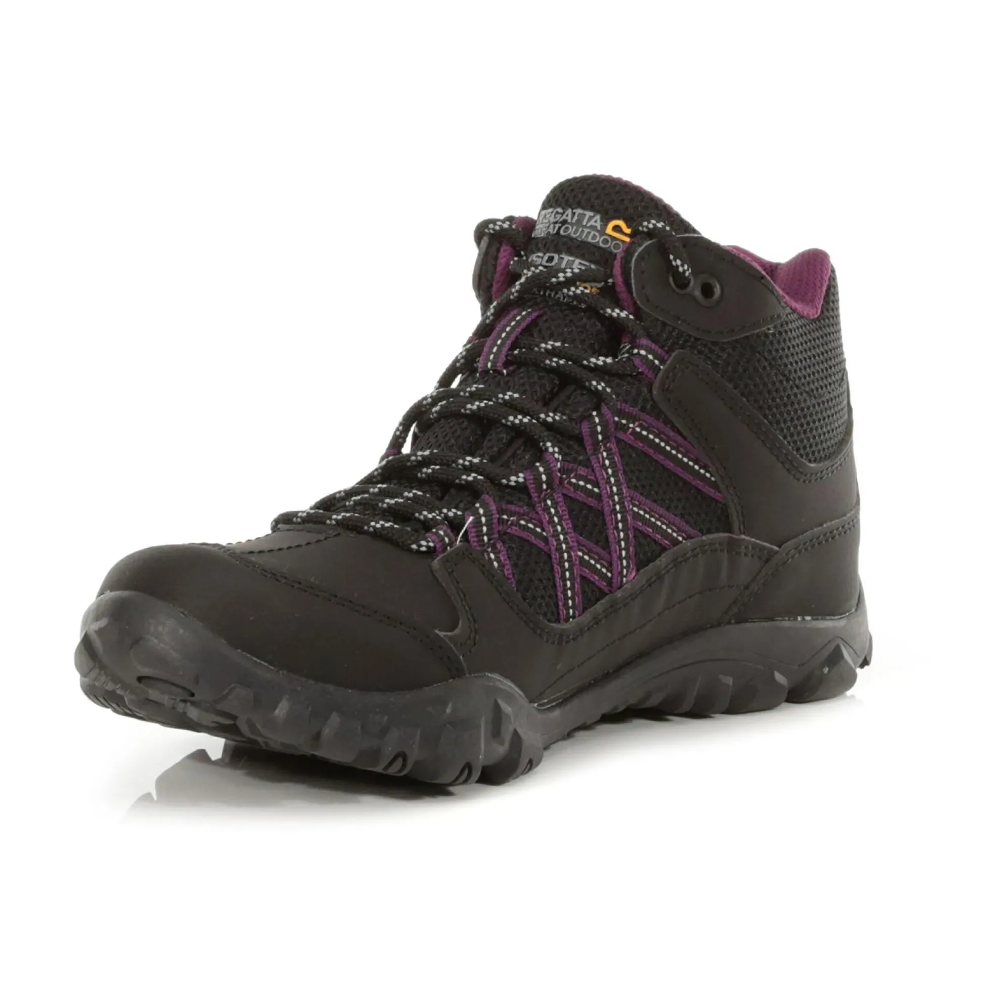 Women's Edgepoint Waterproof Mid Walking Boots | Black Prune