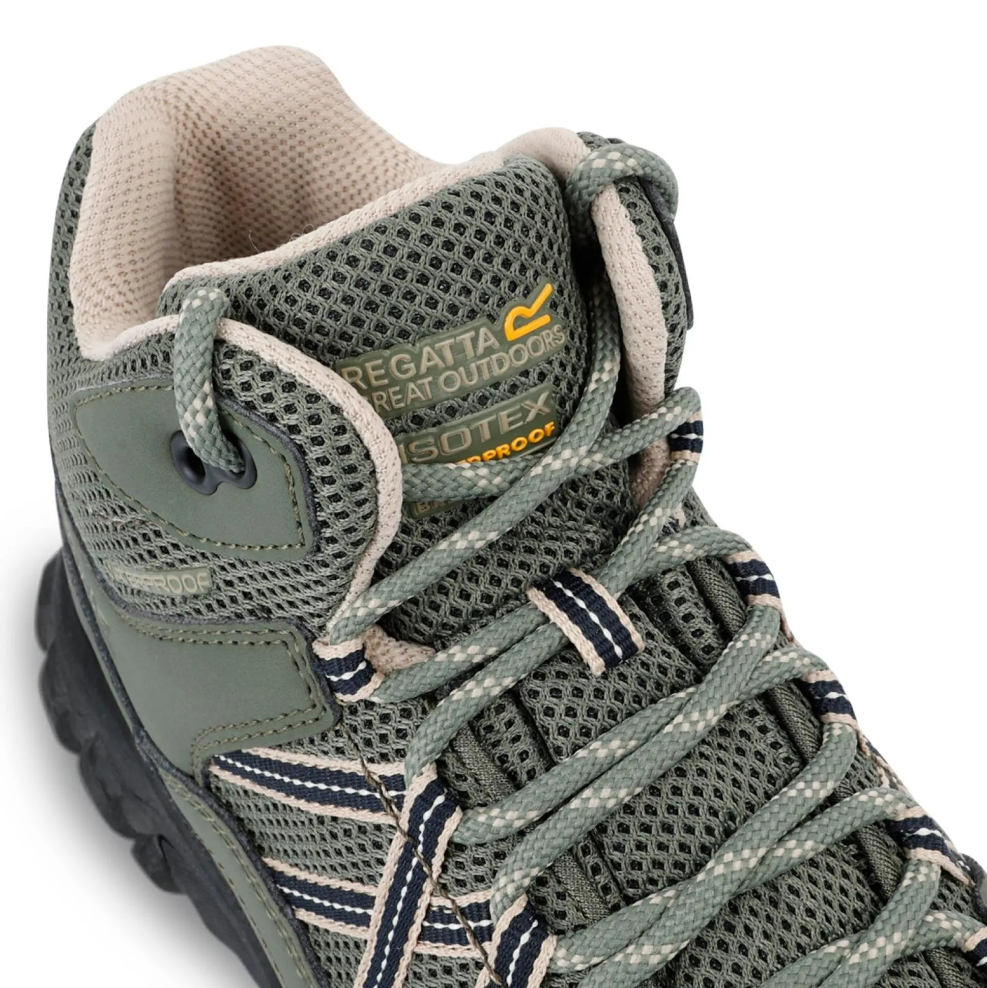 Women's Edgepoint Waterproof Mid Walking Boots | Four Leaf Clover White Pepper