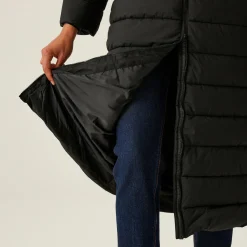 Women's Elender Baffled Jacket | Black