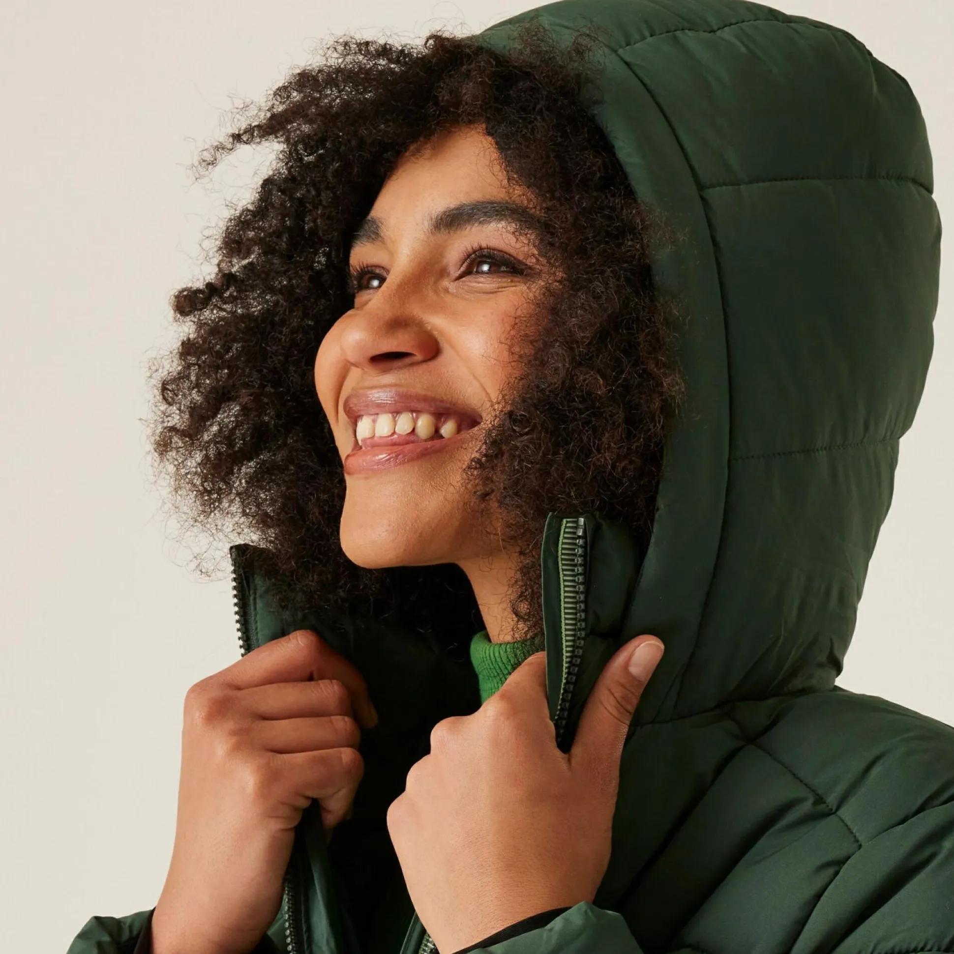 Women's Elender Baffled Jacket | Darkest Spruce