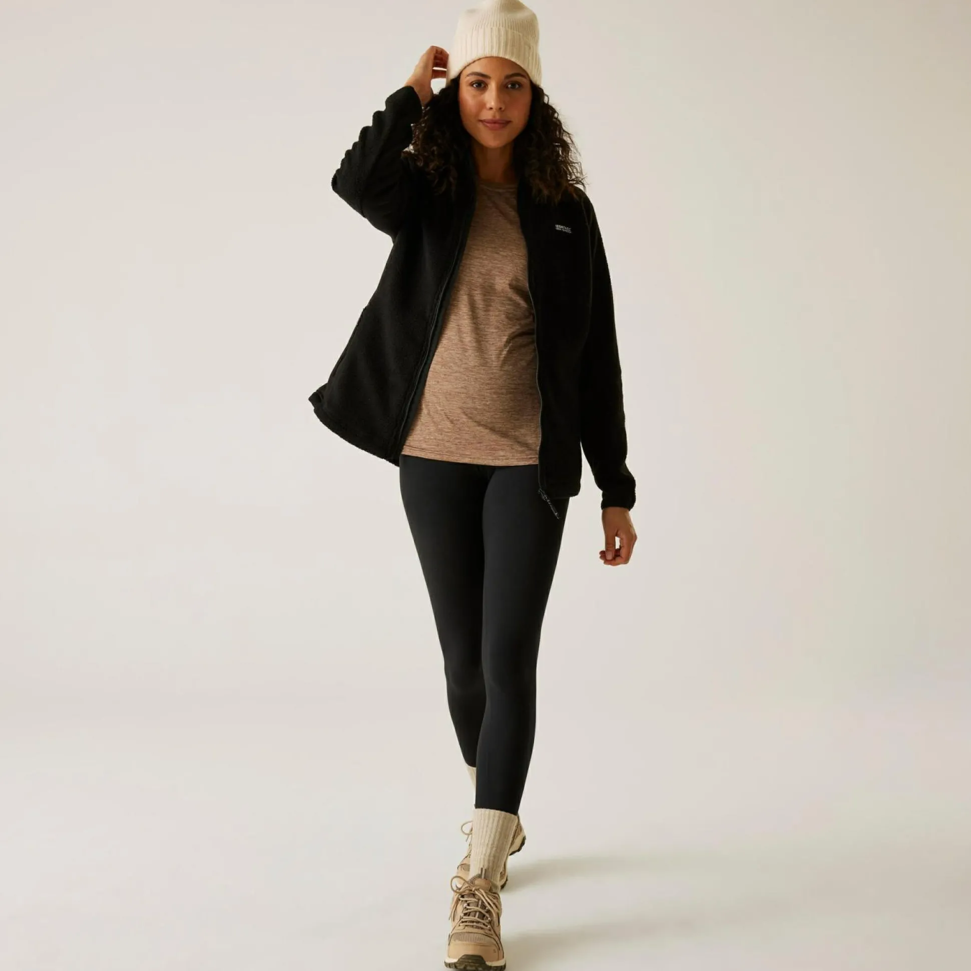 Women's Elinn Hooded Fleece | Black