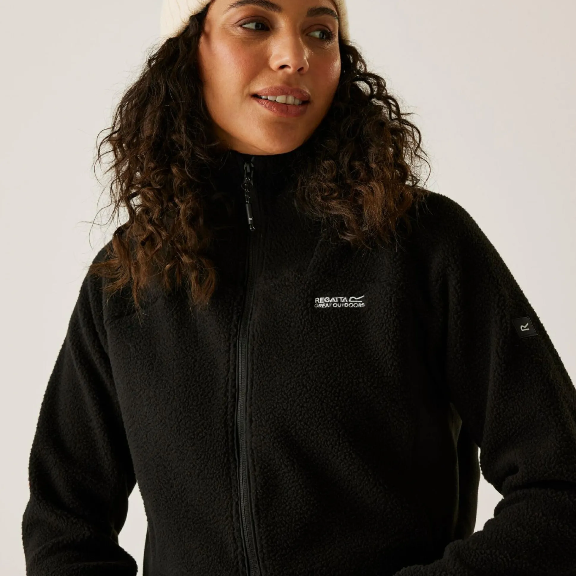 Women's Elinn Hooded Fleece | Black
