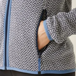 Women's Elzie Full Zip Fleece | Navy