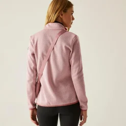 Women's Elzie Full Zip Fleece | Dusty Rose