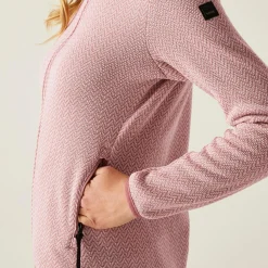 Women's Elzie Full Zip Fleece | Dusty Rose