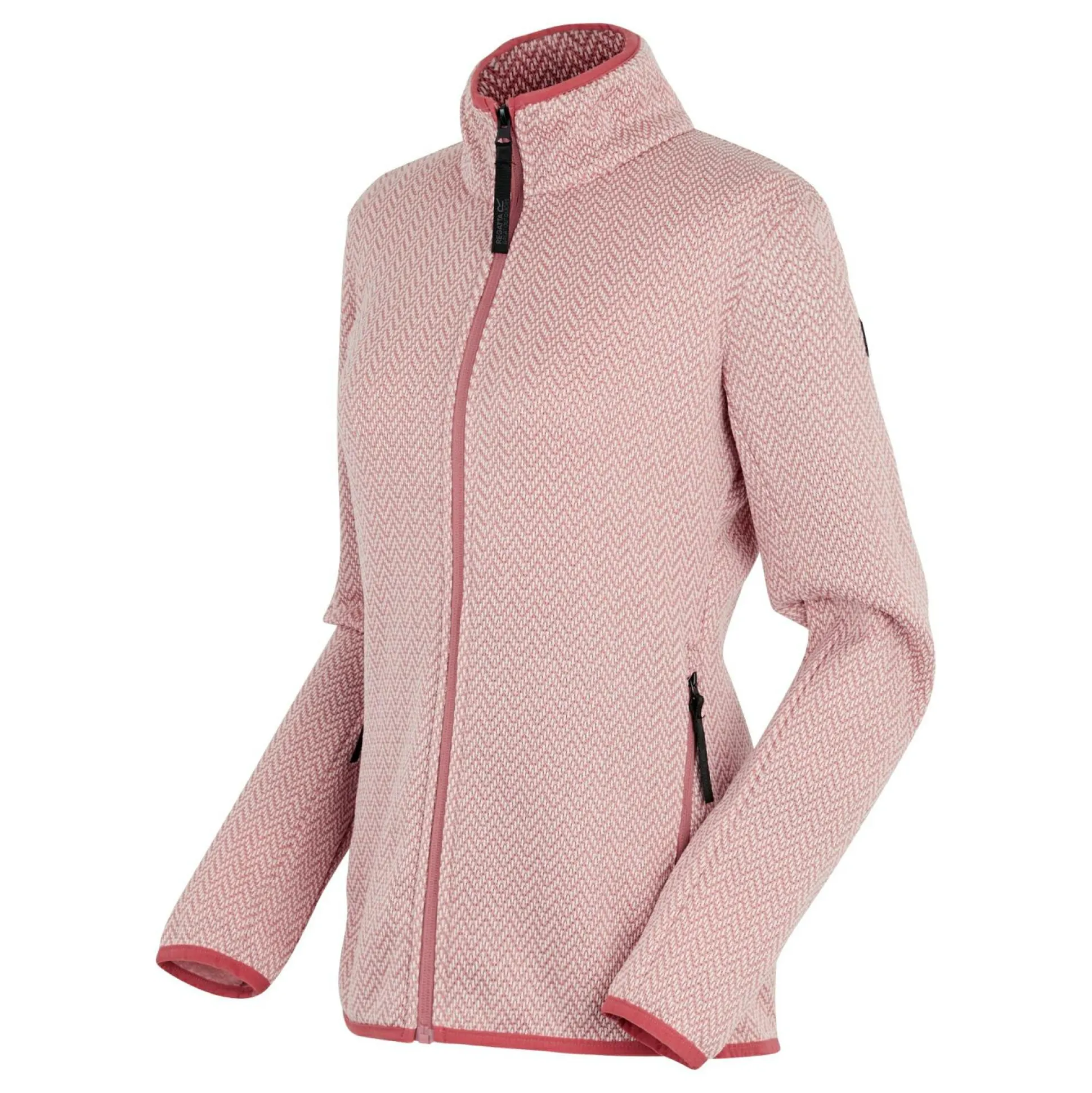 Women's Elzie Full Zip Fleece | Dusty Rose