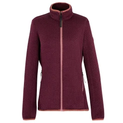 Women's Elzie Full Zip Fleece | Dark Pimento