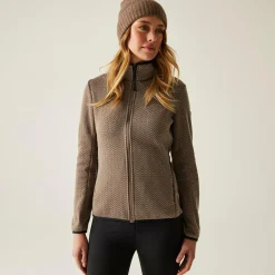 Women's Elzie Full Zip Fleece | Brown