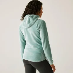 Women's Endra Hooded Fleece | Green Haze