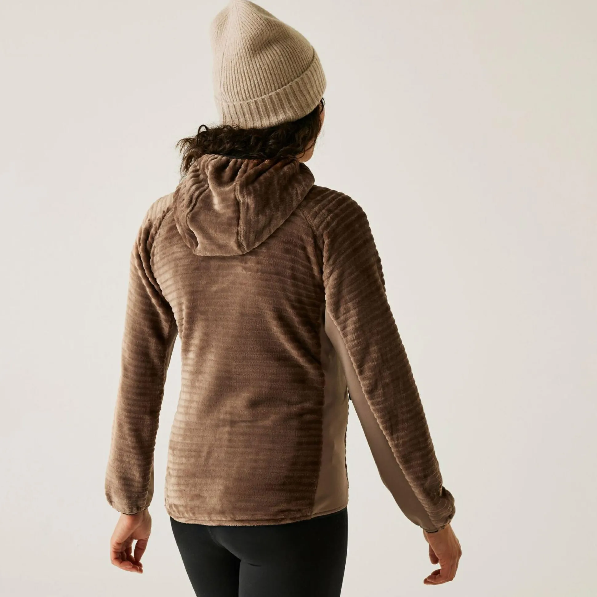 Women's Endra Hooded Fleece | Brown