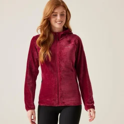 Women's Endra Hooded Fleece | Rumba Red