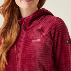 Women's Endra Hooded Fleece | Rumba Red