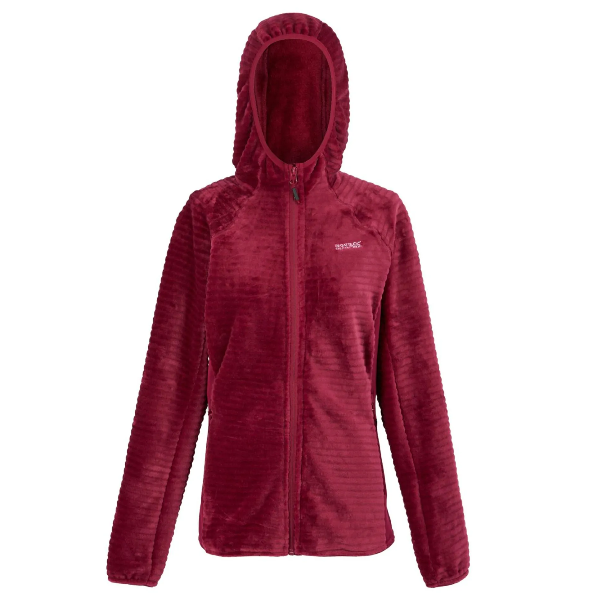 Women's Endra Hooded Fleece | Rumba Red