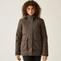Women's Ezdale Waterproof Insulated Jacket | Bueno Brown Marl