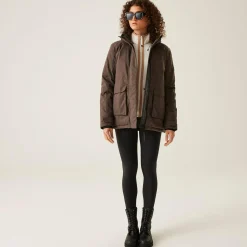 Women's Ezdale Waterproof Insulated Jacket | Bueno Brown Marl