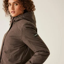 Women's Ezdale Waterproof Insulated Jacket | Bueno Brown Marl