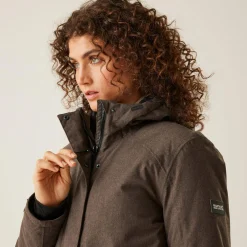 Women's Ezdale Waterproof Insulated Jacket | Bueno Brown Marl