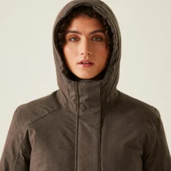 Women's Ezdale Waterproof Insulated Jacket | Bueno Brown Marl