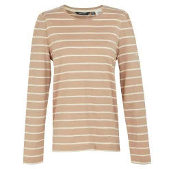 Women's Federica II Long Sleeved T-Shirt | Warm Taupe Light Vanilla