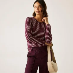 Women's Federica T-Shirt | Burgundy