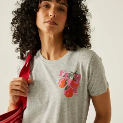 Women's Filandra VX T-Shirt | Grey Marl Fleur