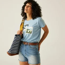 Women's Filandra VX T-Shirt | Chambray Blue Under The Sun