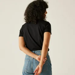 Women's Filandra VX T-Shirt | Black Foil Heart