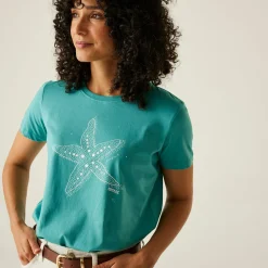 Women's Filandra VX T-Shirt | Turquoise Starfish