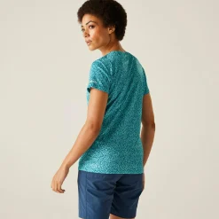 Women's Fingal Edition T-Shirt | Aruba Blue Leaf
