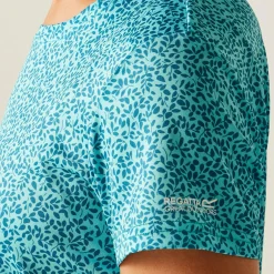Women's Fingal Edition T-Shirt | Aruba Blue Leaf