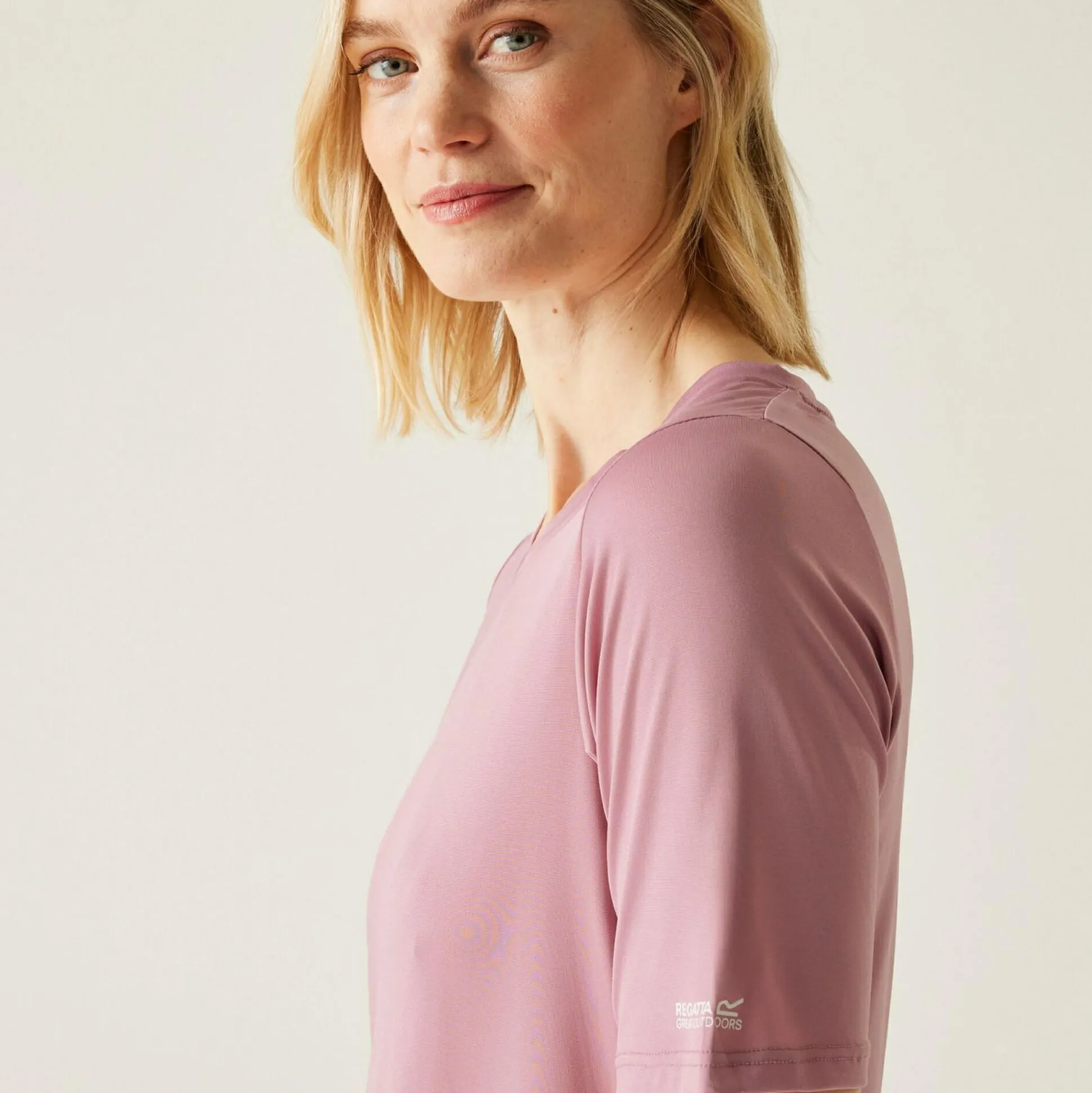 Women's Fingal II V-Neck T-Shirt | Lilas