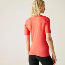 Women's Fingal II V-Neck T-Shirt | Peach Bloom