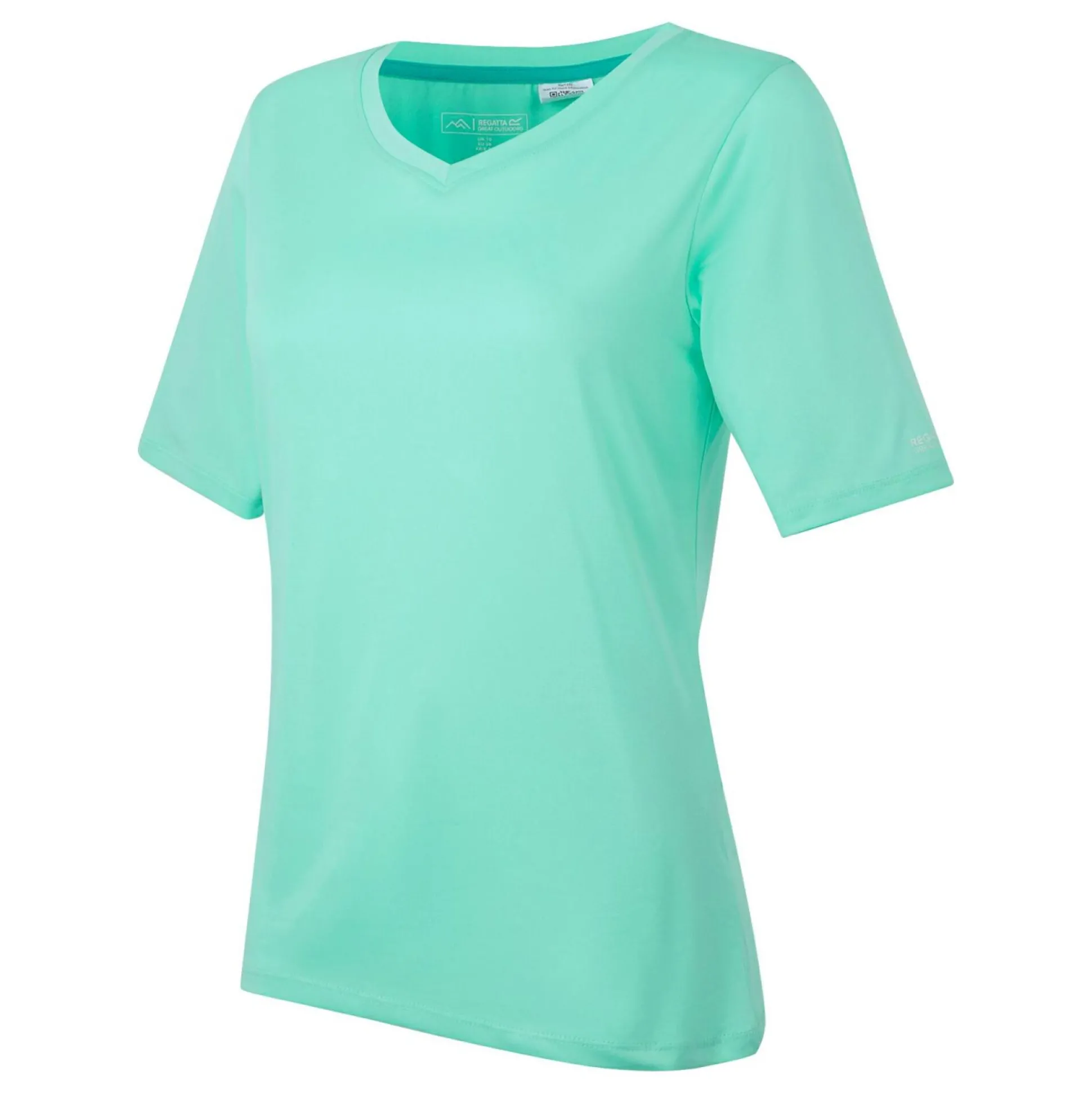 Women's Fingal II V-Neck T-Shirt | Aruba Blue