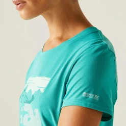 Women's Fingal Stretch T-Shirt | Turquoise