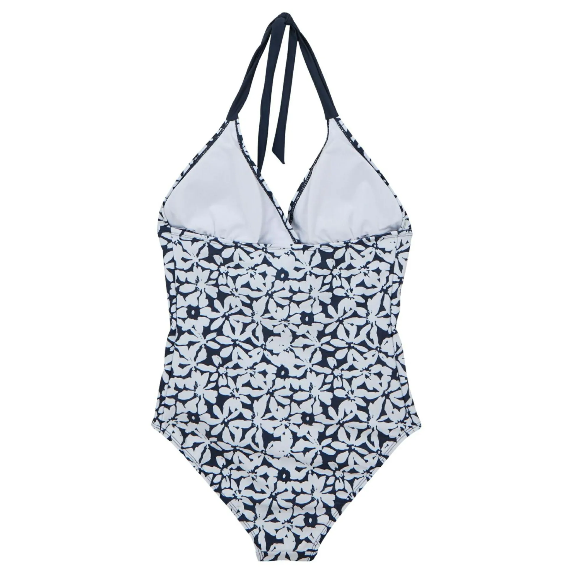 Women's Flavia II Swimsuit | Navy White Large Floral
