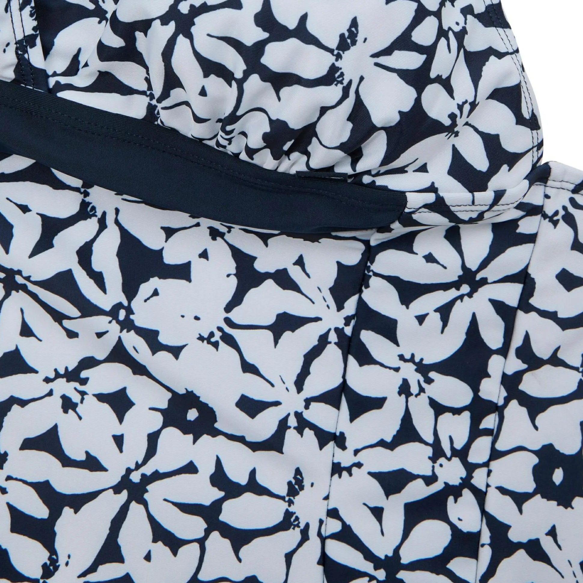 Women's Flavia II Swimsuit | Navy White Large Floral