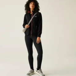 Women's Floreo IV Full Zip Fleece | Black Peach Bloom