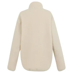 Women's Frankie Borg Half Zip Fleece | Light Vanilla