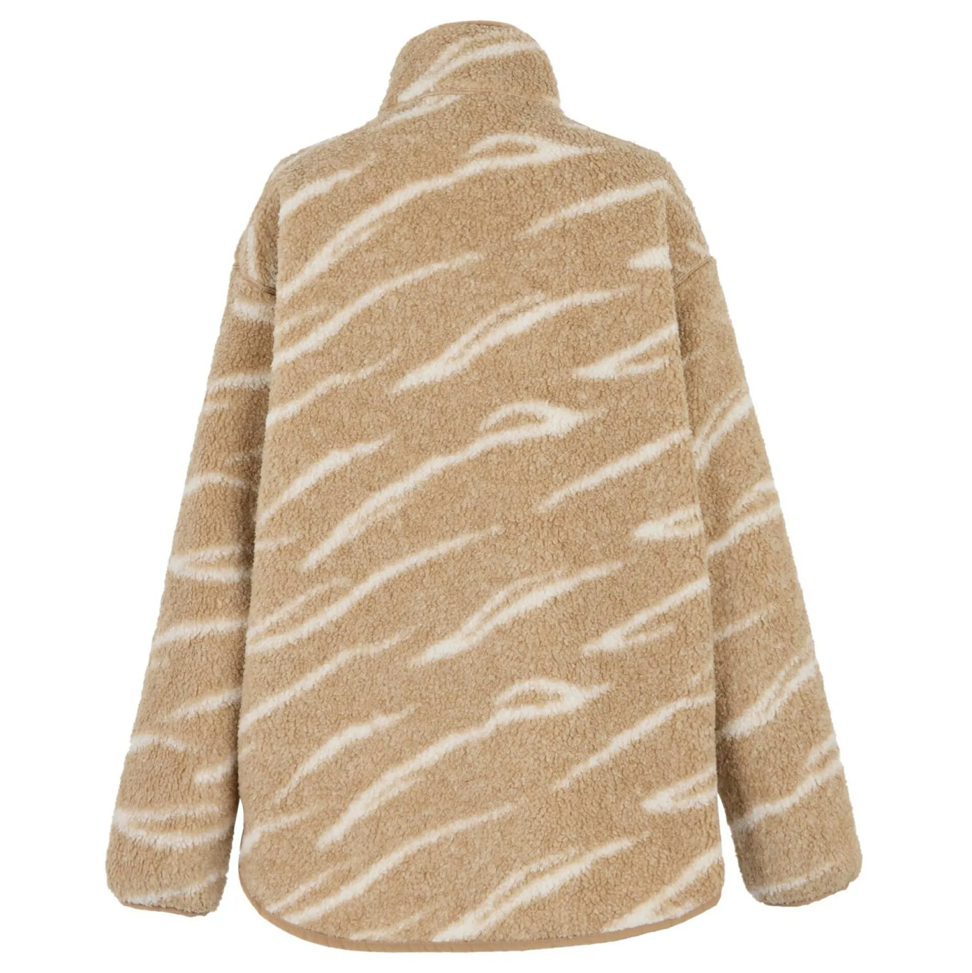 Women's Frankie Borg Half Zip Fleece | Beige