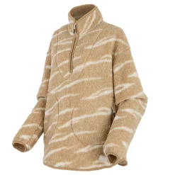 Women's Frankie Borg Half Zip Fleece | Beige