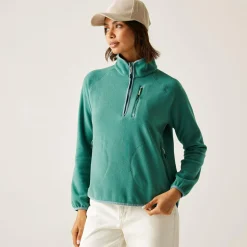 Women's Frankie Half Zip Fleece | Green