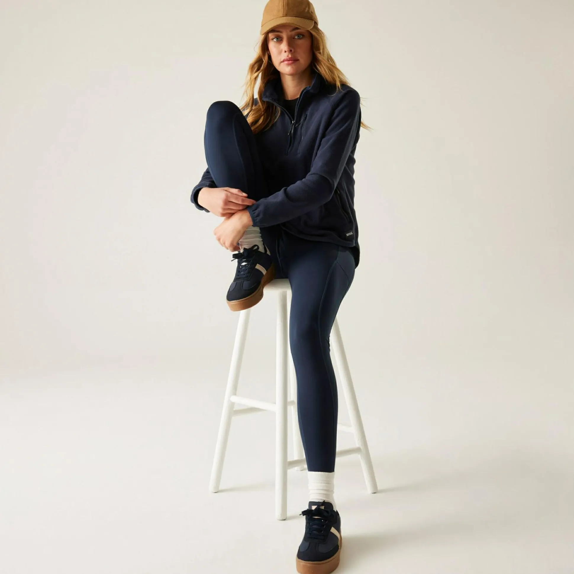 Women's Frankie Half Zip Fleece | Navy Blue