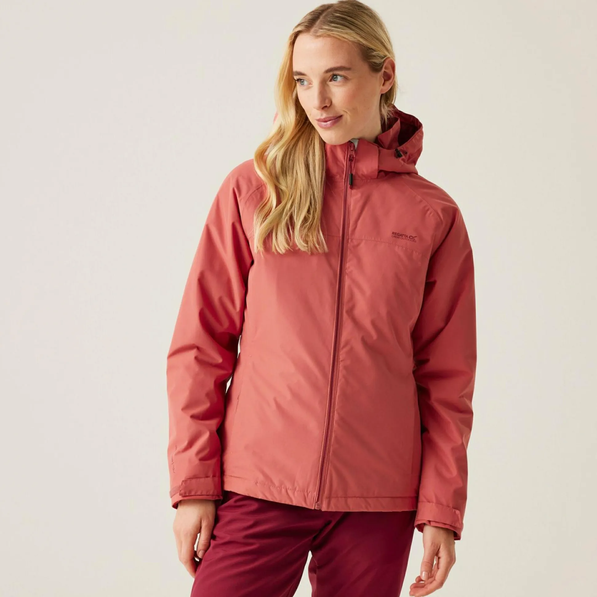 Women's Frelton Waterproof Jacket | Mineral Red Rumba Red