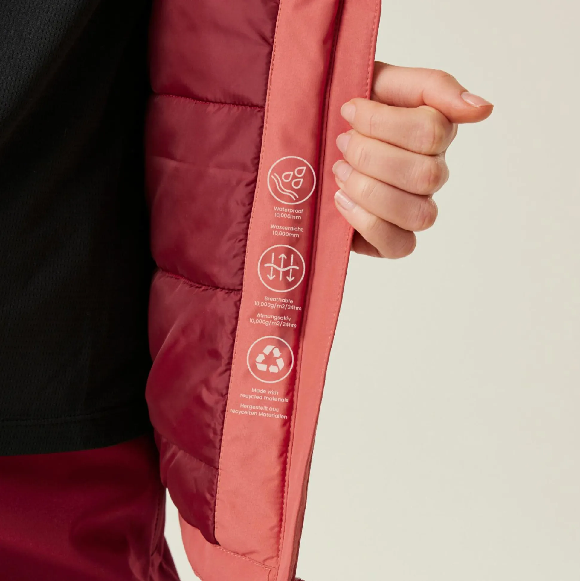 Women's Frelton Waterproof Jacket | Mineral Red Rumba Red