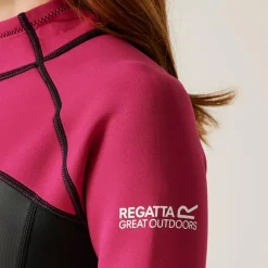 Women's Full 2mm Wetsuit | Black Pink Fusion