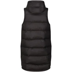 Women's Ganella Baffled Longline Gilet | Black