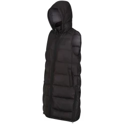 Women's Ganella Baffled Longline Gilet | Black