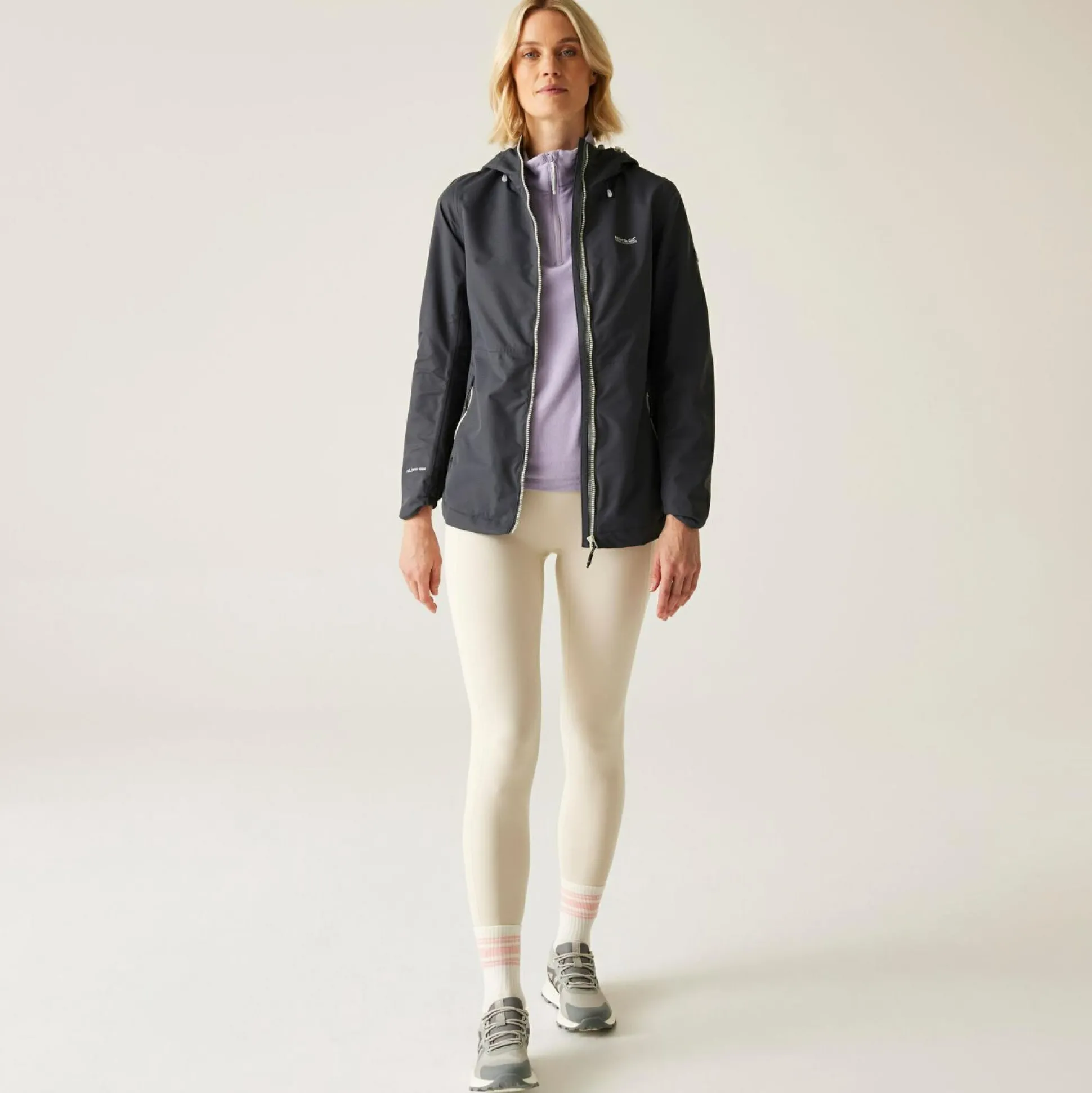 Women's Hamara IV Waterproof Jacket | Seal Grey Oyster Mushroom