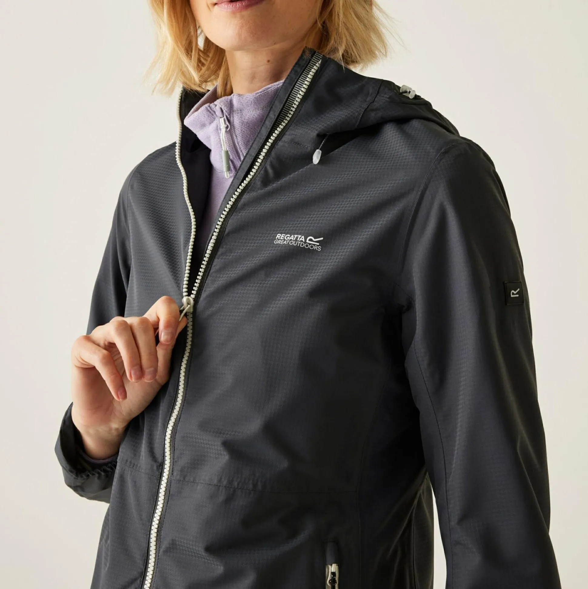 Women's Hamara IV Waterproof Jacket | Seal Grey Oyster Mushroom