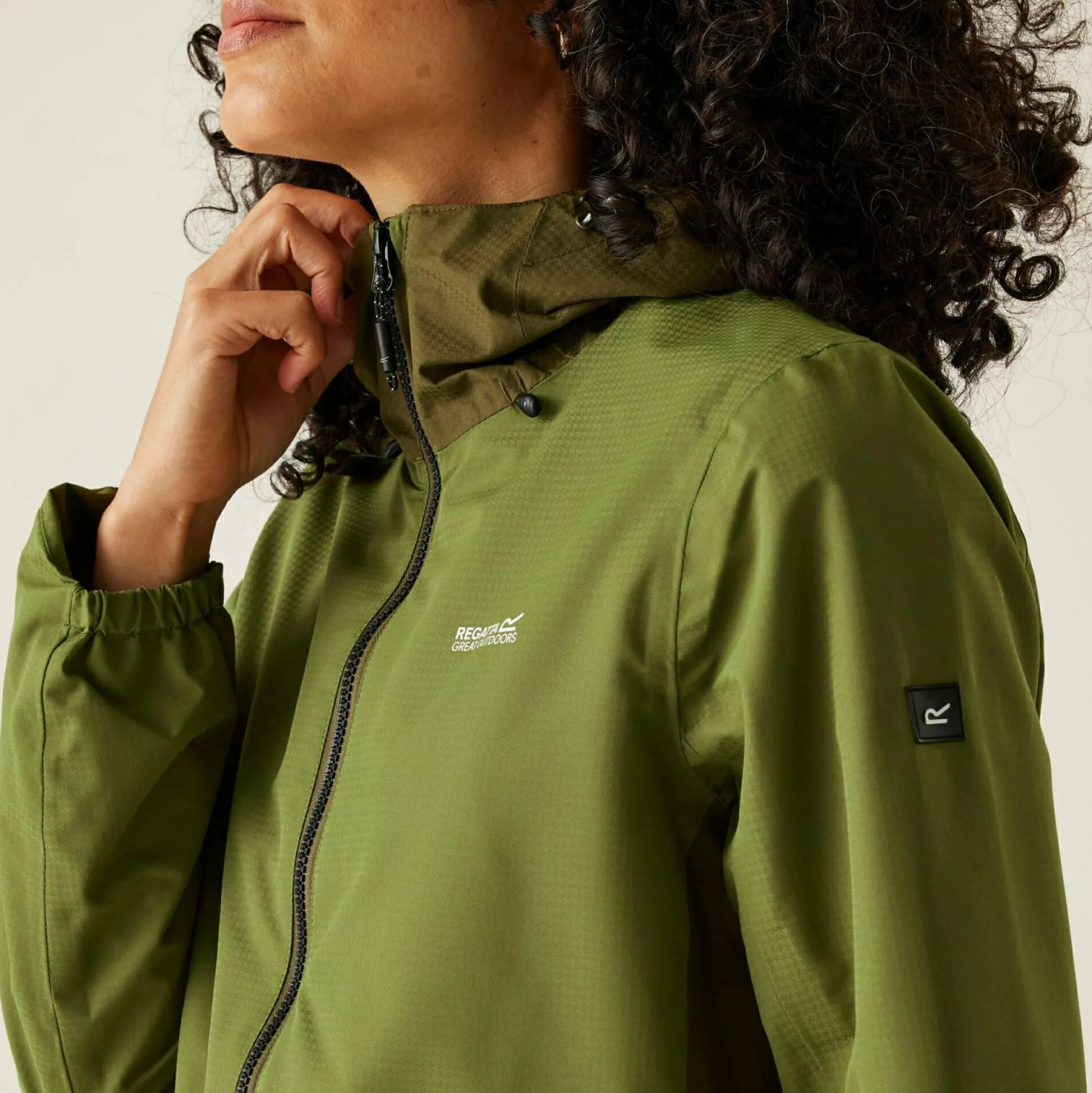 Women's Hamara IV Waterproof Jacket | Nephrite Green Camo Green